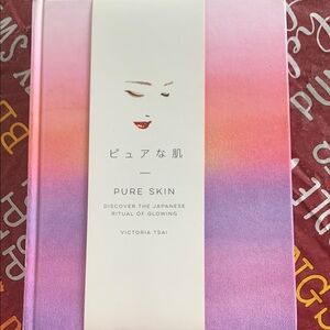 New Tatcha Pure Skin Skincare Book - Pink and Purple Gradient